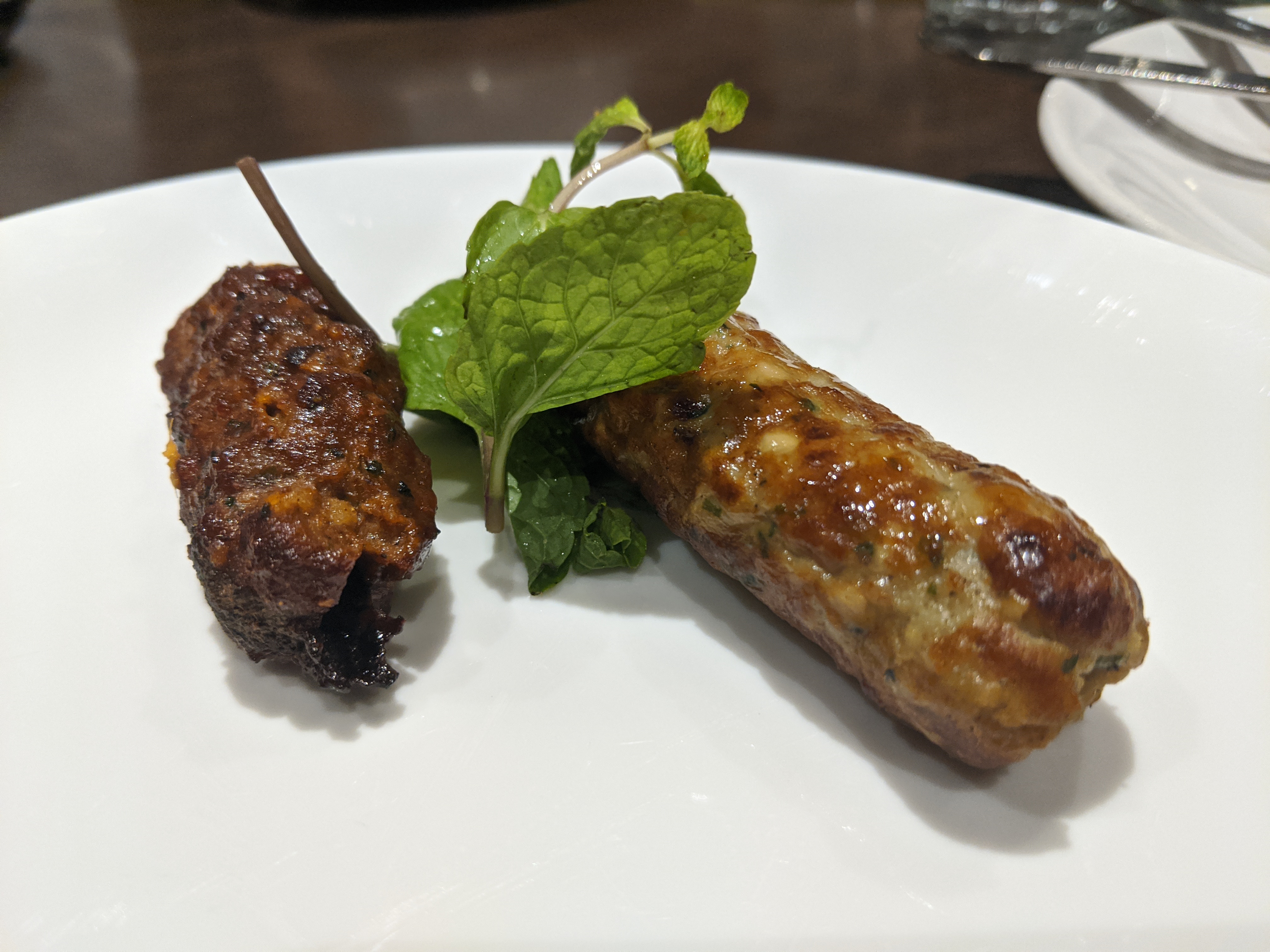 Chicken and Mutton Seekh Kebab