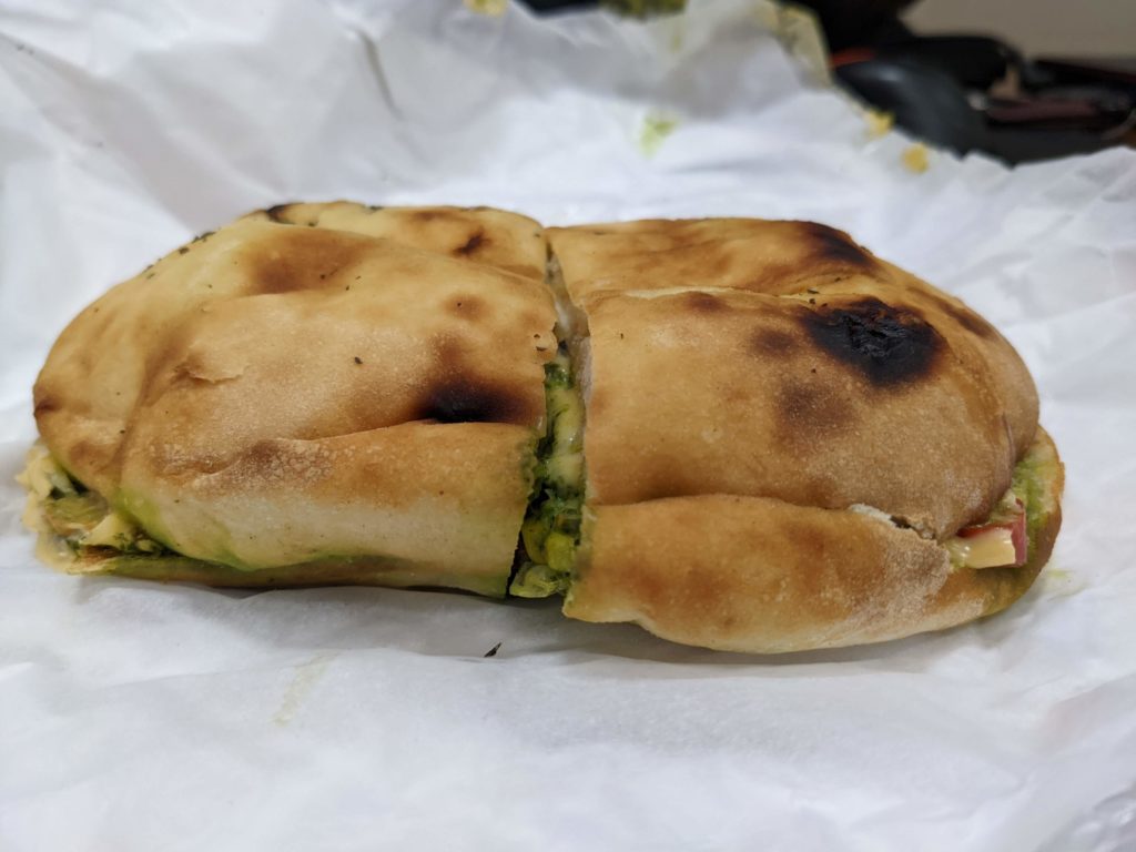 pesto olive sandwich lil gamby pizza shop