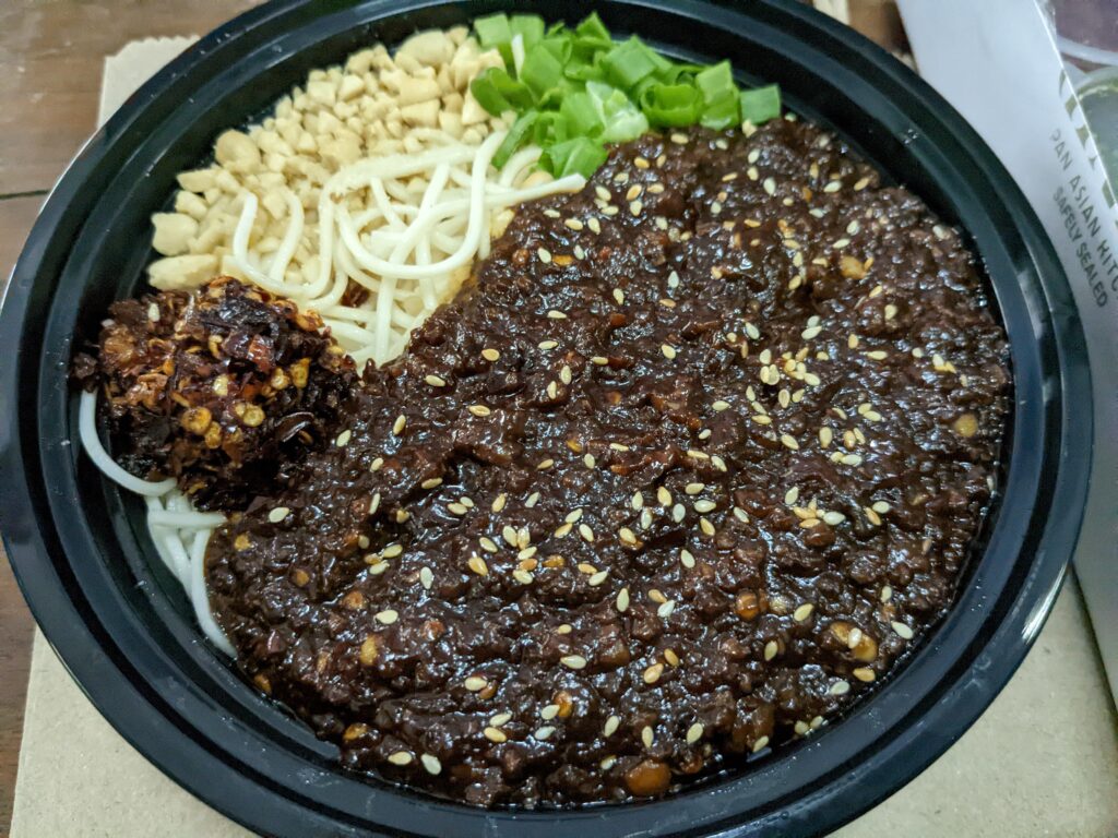 dan dan noodles from ginkgo pan asian kitchen 1