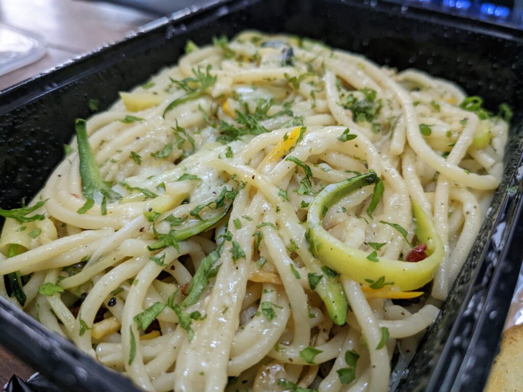 spaghetti cacio e pepe from dobaraa 1
