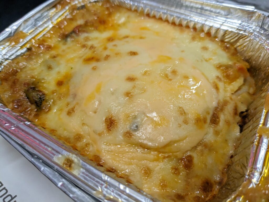 vegetable lasagna from grandmamas cafe