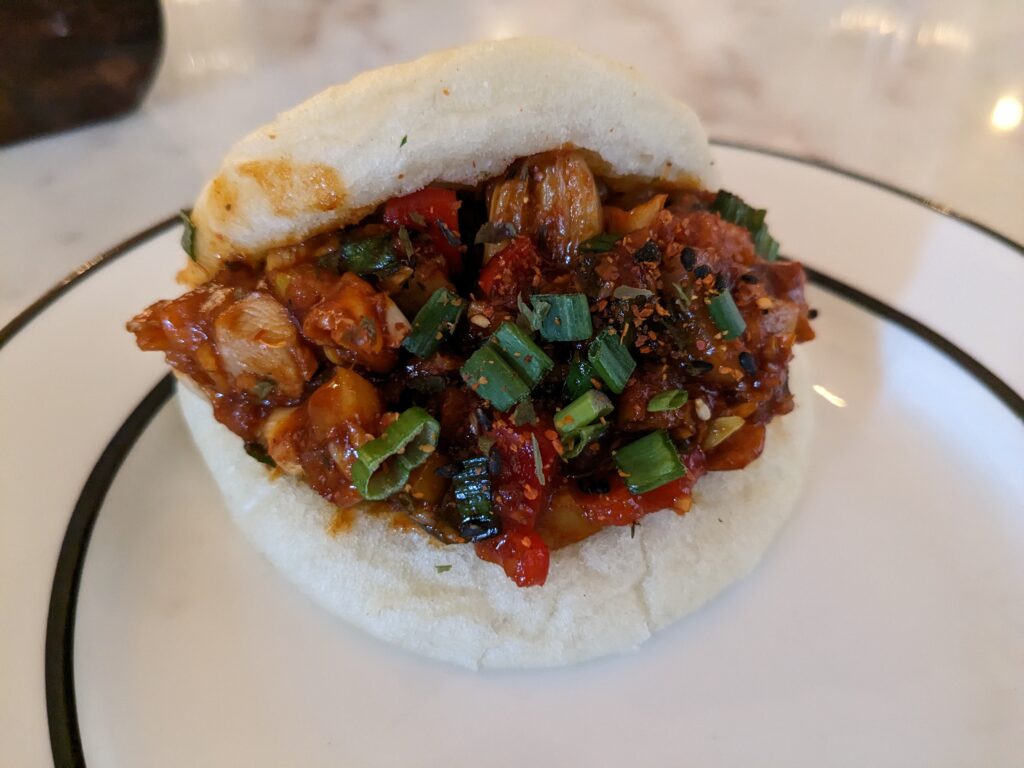 kung pao chicken bao from demy